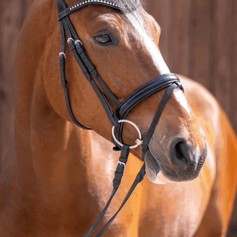 Wędzidło pojedynczo łamane Dynamic RS Sensogan Ø55-70mm