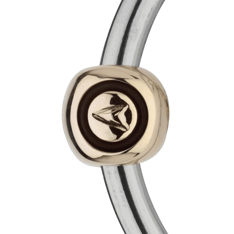 Wędzidło podwójnie łamane Novocontact Sensogan Ø70mm