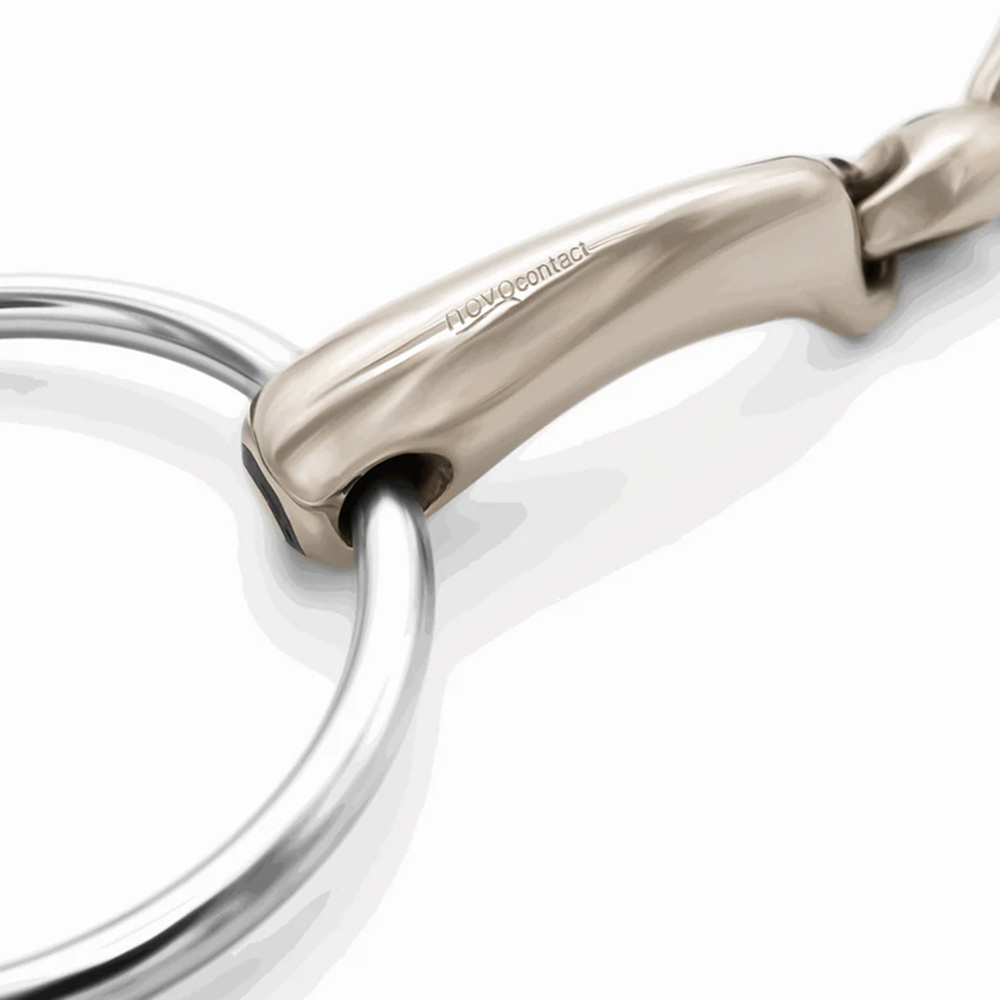 Wędzidło podwójnie łamane Novocontact Sensogan Ø70mm