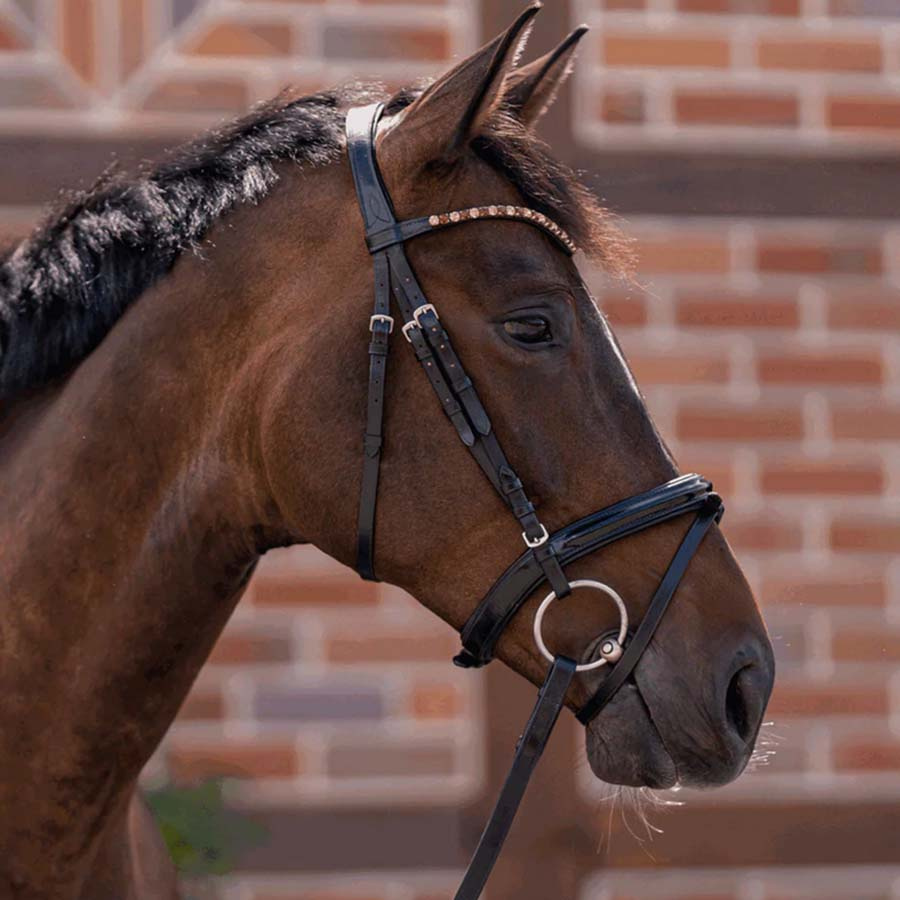 Wędzidło podwójnie łamane Novocontact Sensogan Ø70mm