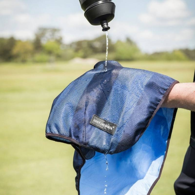 Ręcznik chłodzący Cool on Track Niebieski