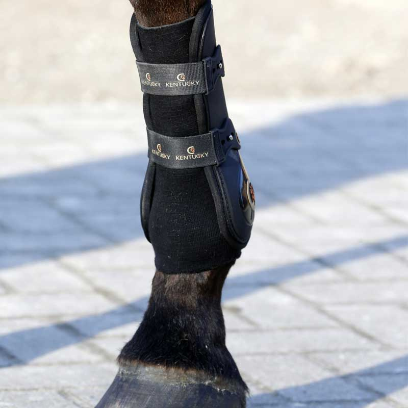 Skarpeta dla konia Gel Grip Czarny