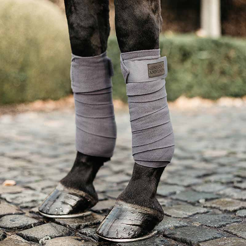 Owijki Polar Fleece Szare