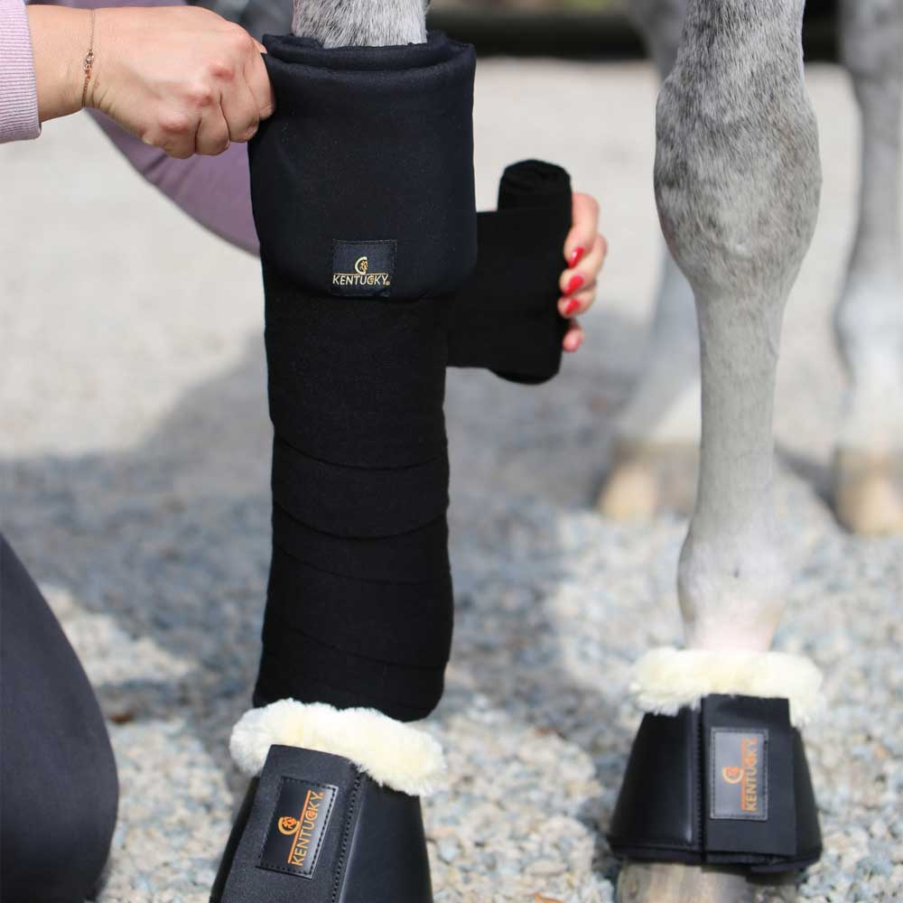 Owijki Wool 4-szt. Czarne