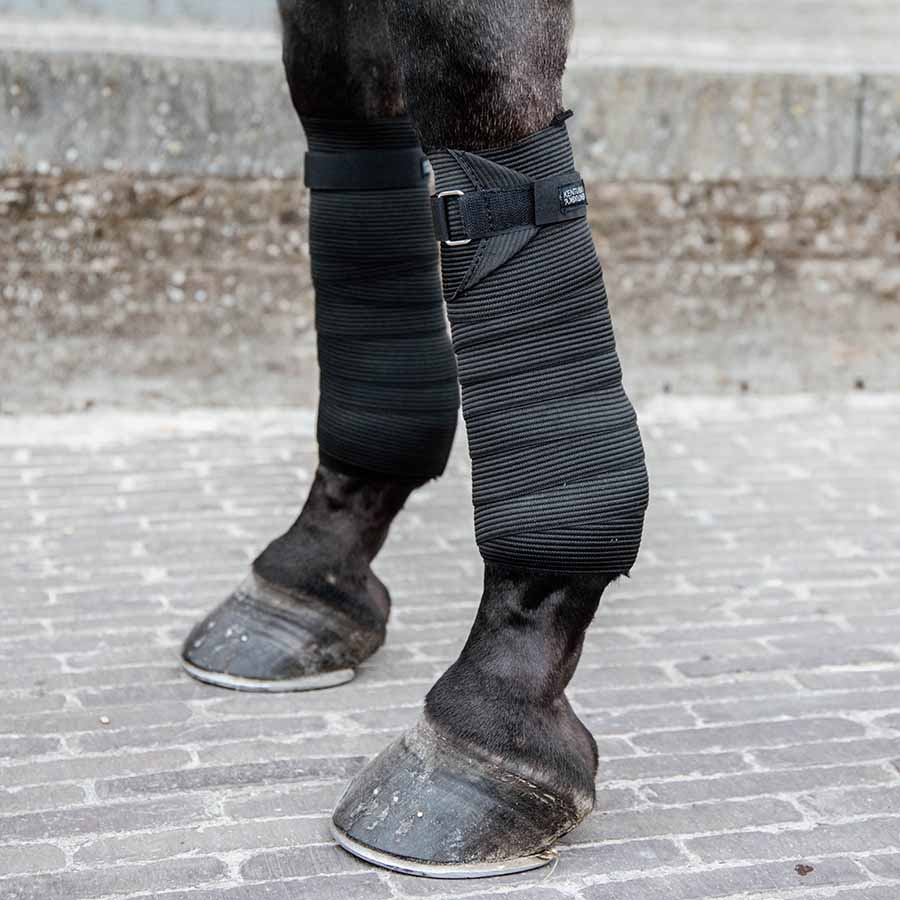 Owijki Polar Fleece & Elastic Czarne