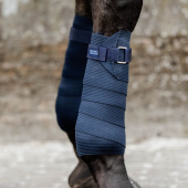 Owijki Polar Fleece & Elastic Granatowe Owijki Polar Fleece & Elastic Granatowe