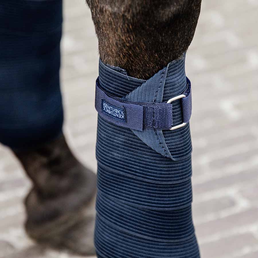 Owijki Polar Fleece & Elastic Granatowe