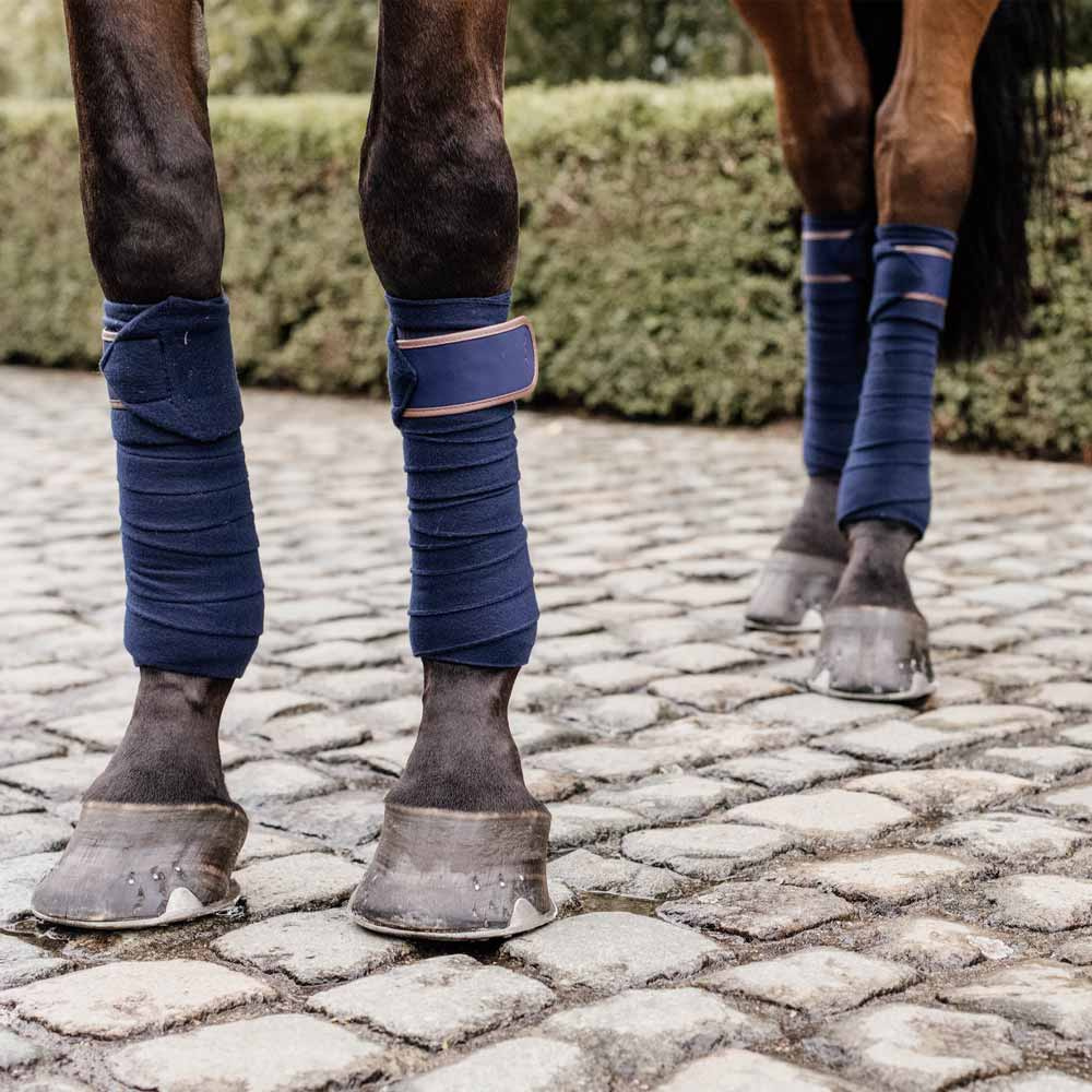 Owijki Polar Fleece 4 szt. Granatowe