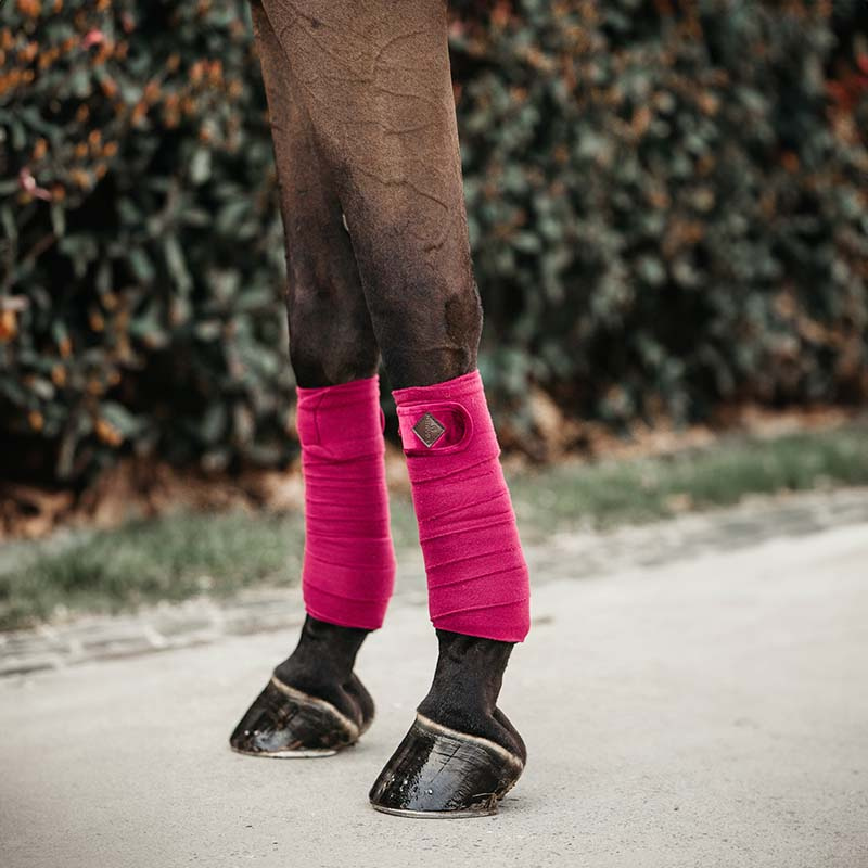 Owijki Polar Fleece Velvet Fuksjowe