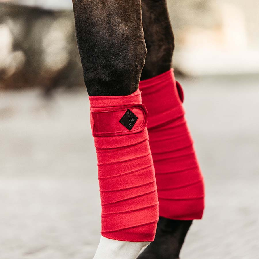 Owijki Polar Fleece Velvet Czerwone