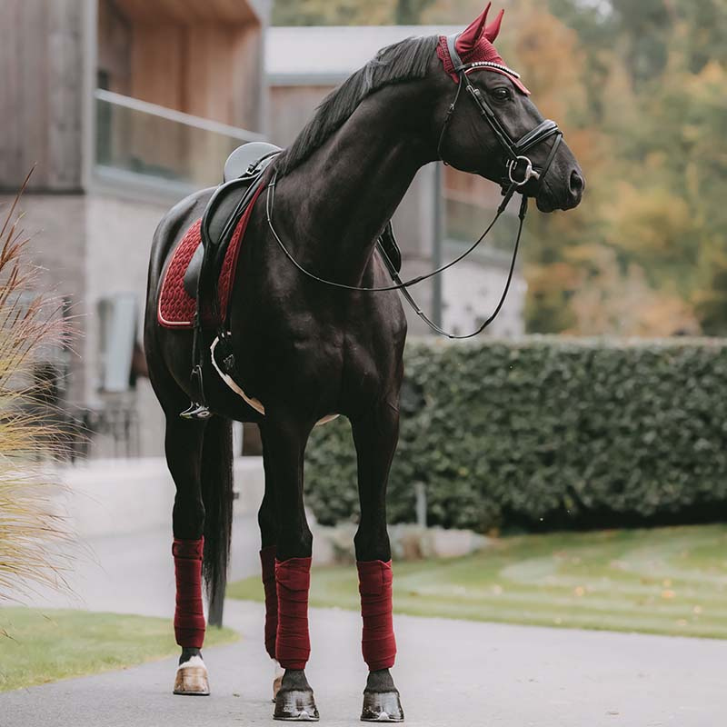 Owijki Polar Fleece Velvet Bordowe