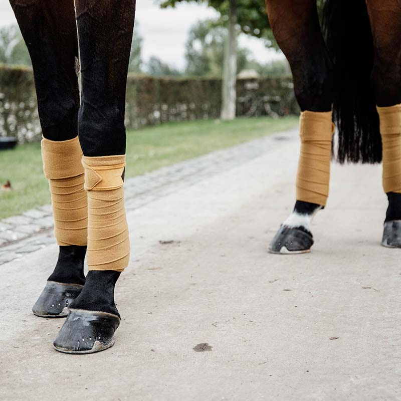 Owijki Polar Fleece Velvet Musztardowe