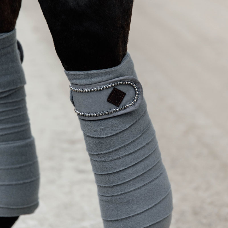 Owijki Polar Fleece Perals Szare