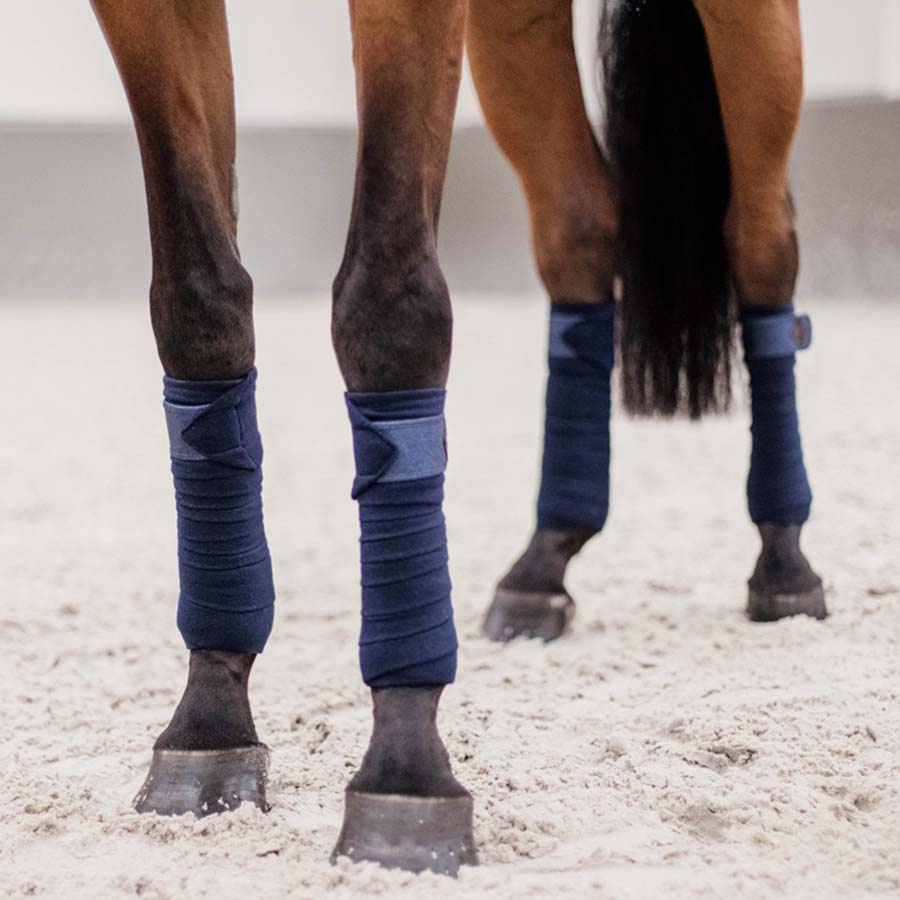 Owijki Polar Fleece Glitter Granatowe