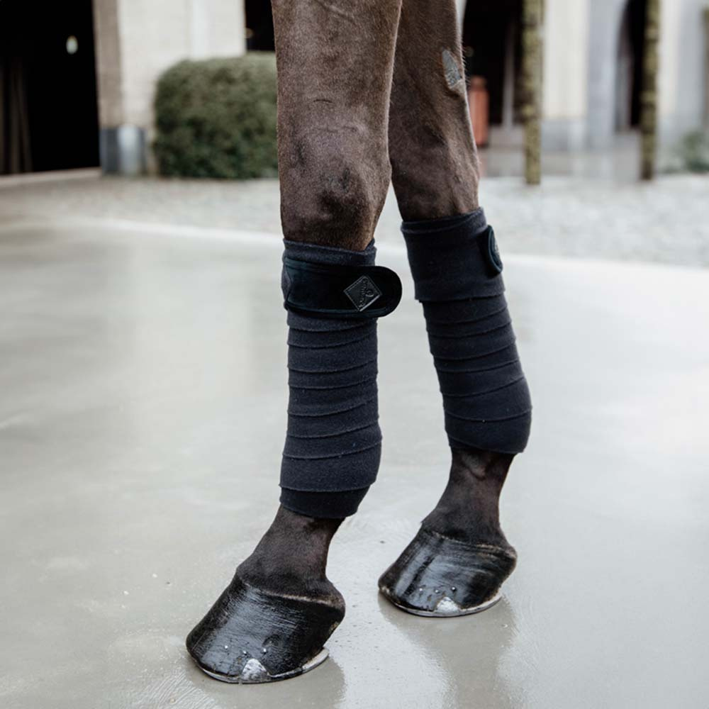 Owijki Polar Fleece Basic Velvet Czarne