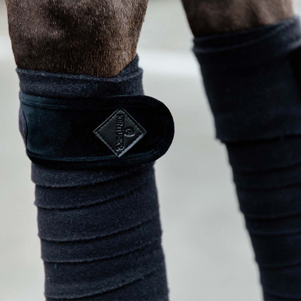 Owijki Polar Fleece Basic Velvet Czarne