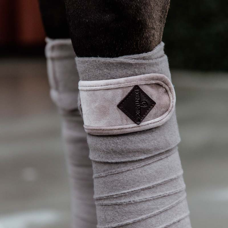 Owijki Polar Fleece Basic Velvet Beżowe