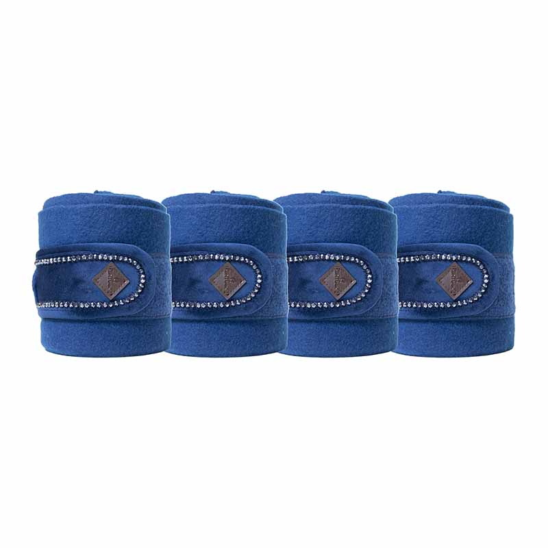 Owijki Polar Velvet Pearls Fleece Granatowe