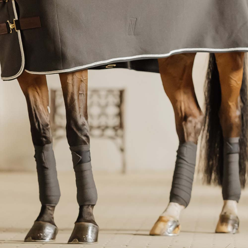 Owijki Polar Fleece Show Vegan Wool Szare