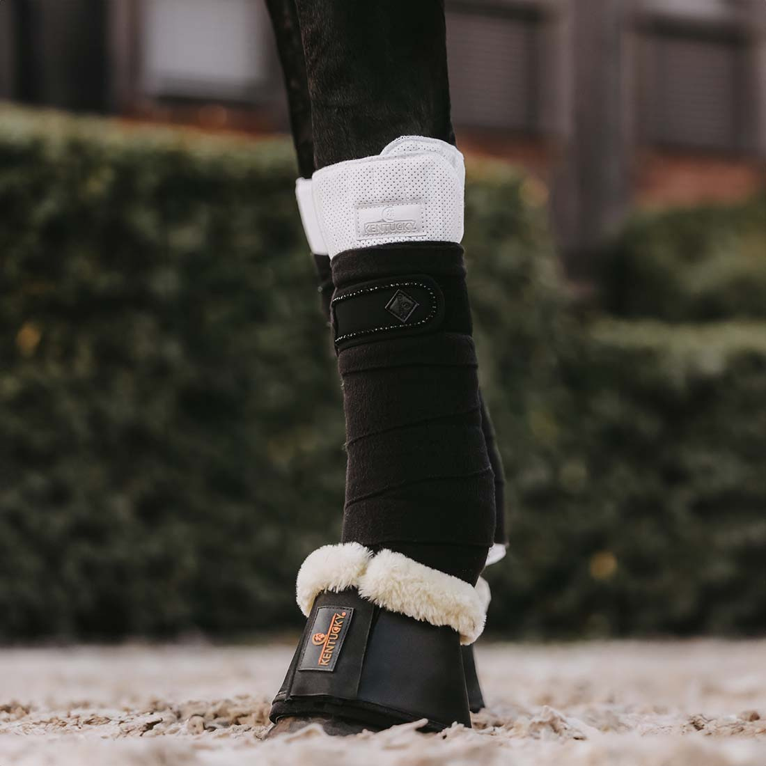 Podkładki pod owijki Absorb Biało/Czarne