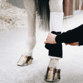 Podkładki pod owijki Absorb Biało/Czarne Podkładki pod owijki Absorb Biało/Czarne