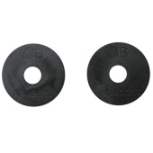 Gumki do wędzidła Racing Czarne Gumki do wędzidła Racing Czarne