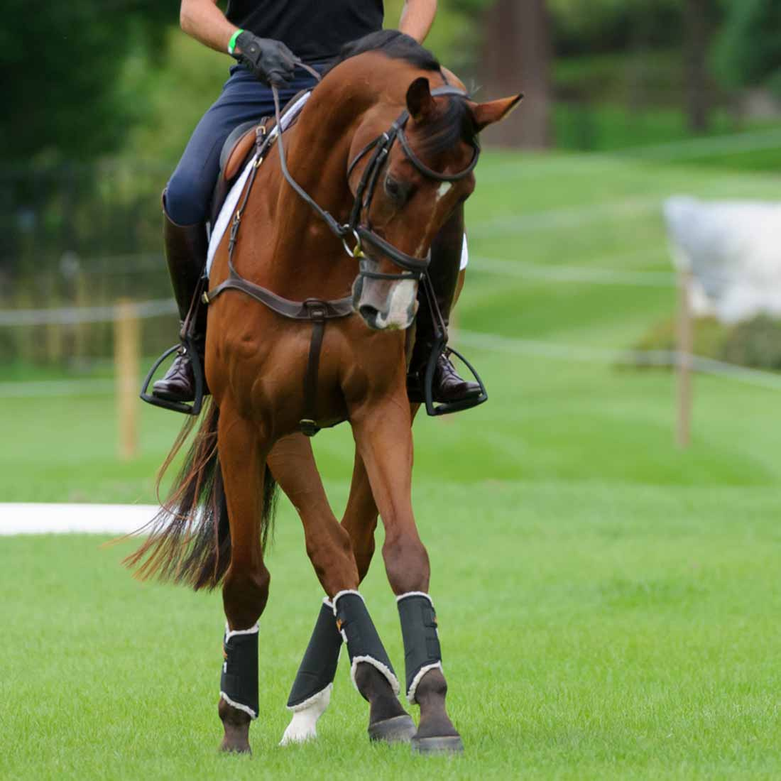 Ochraniacze treningowe Solimbra Front Czarne