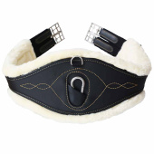 Popręg anatomiczny Sheepskin czarny Popręg anatomiczny Sheepskin czarny