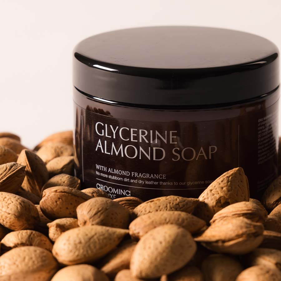 Mydełko Skórzane Glycerine Almond 450ml