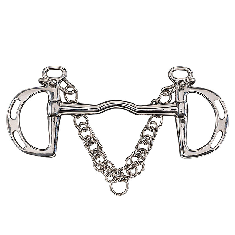 Wędzidło Kimblewick językowe