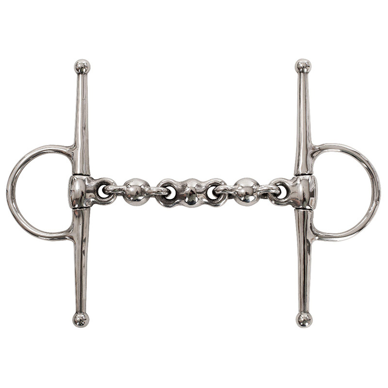 Wędzidło oliwkowe Waterford z wąsami