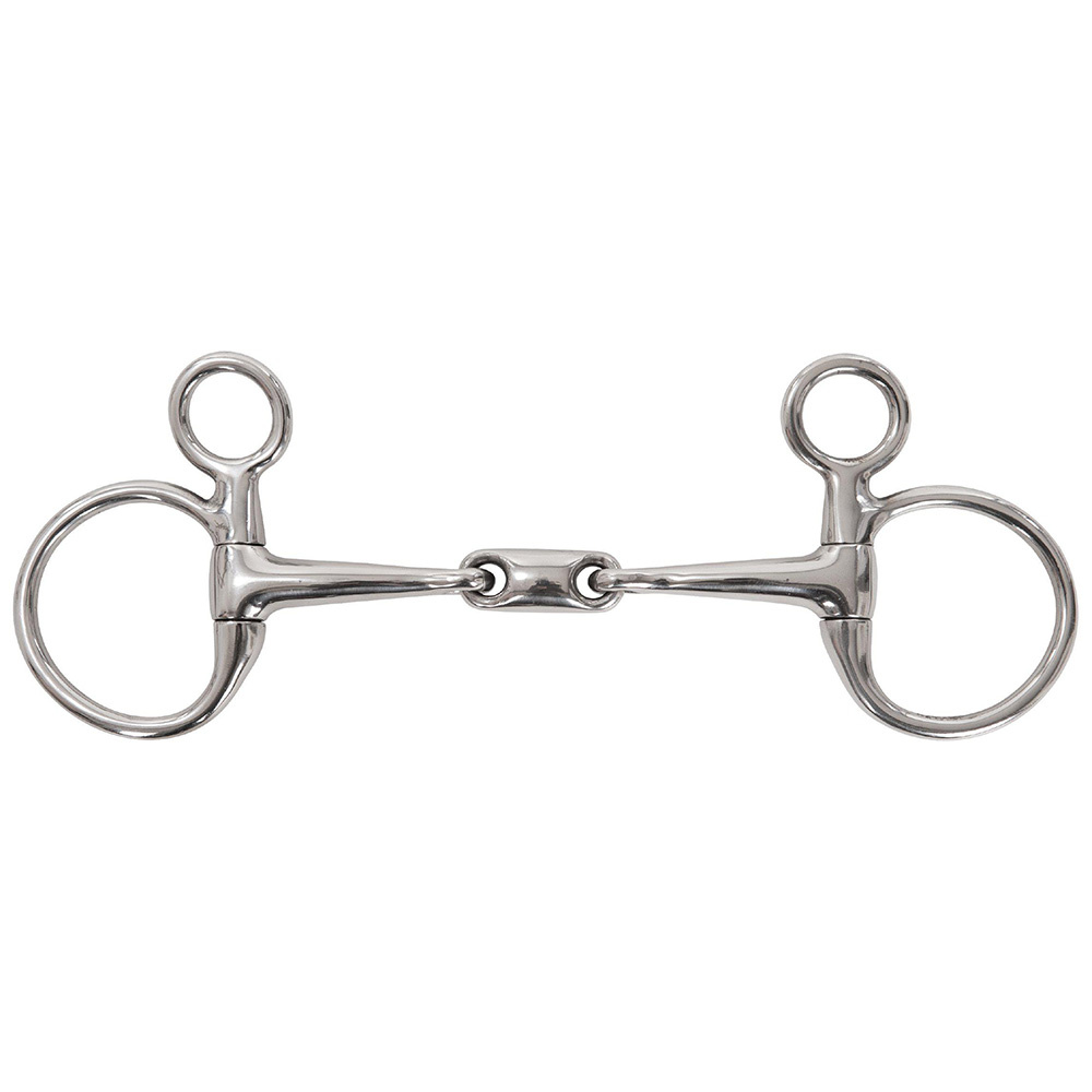 Wędzidło Baucher pojedynczo łamane