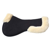 Pad pod siodło Sheepskin Anatomic Absorb czarny/natural Pad pod siodło Sheepskin Anatomic Absorb czarny/natural