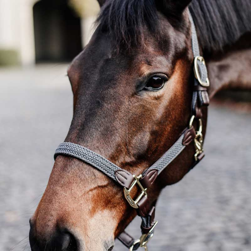 Kantar Plaited Nylon Szary