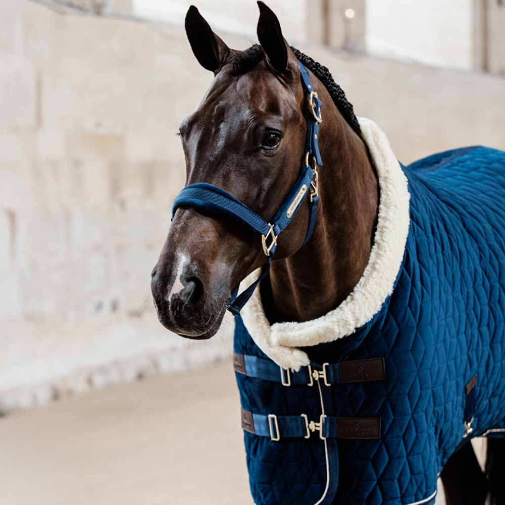 Kantar Velvet Granatowy