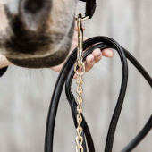 Uwiąz z łańcuszkiem Artificial Leather Czarny Uwiąz z łańcuszkiem Artificial Leather Czarny