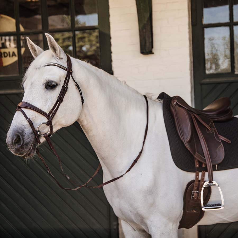 Czaprak ujeżdżeniowy Fishbone Czarny