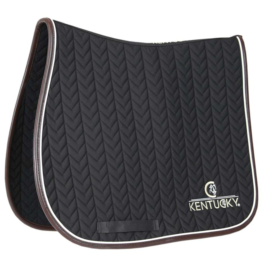 Czaprak Leather Fishbone Czarny