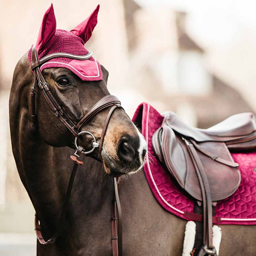 Czaprak Velvet Fuksja