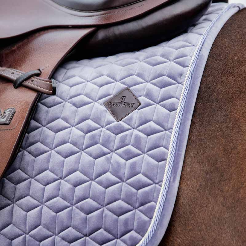 Czaprak Velvet Fioletowy