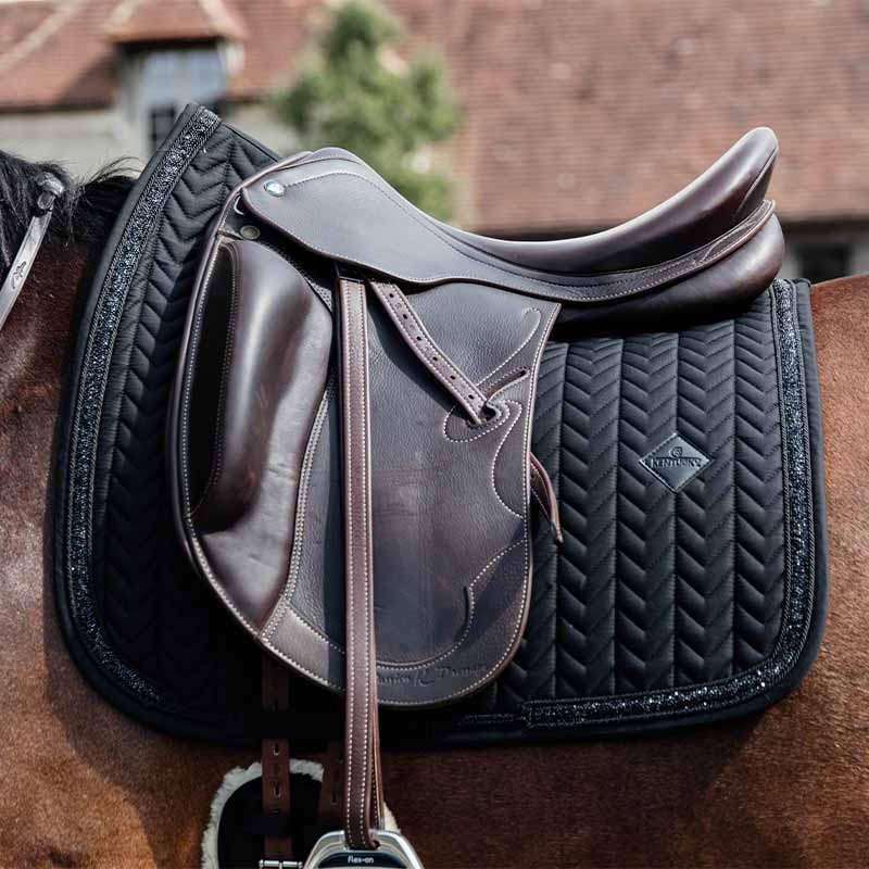 Czaprak ujeżdżeniowy Glitter Stone Czarny