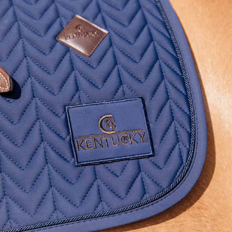 Czaprak ujeżdżeniowy Fishbone Competition Granatowy