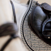 Czaprak Pied-de-Poule Brązowy Czaprak Pied-de-Poule Brązowy