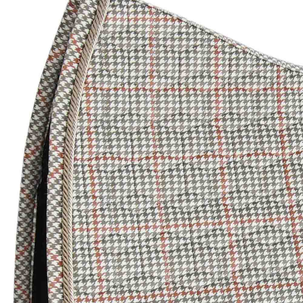 Czaprak ujeżdżeniowy Pied-de-Poule Beżowy