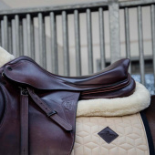 Pad pod siodło Sheepskin Impact Equalizer Czarny Pad pod siodło Sheepskin Impact Equalizer Czarny