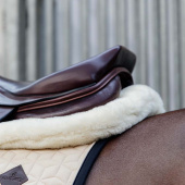 Pad pod siodło Sheepskin Impact Equalizer Czarny Pad pod siodło Sheepskin Impact Equalizer Czarny