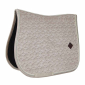 Czaprak Basic Velvet Beżowy Czaprak Basic Velvet Beżowy