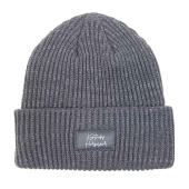 Czapka Beanie Glitter Szara Czapka Beanie Glitter Szara