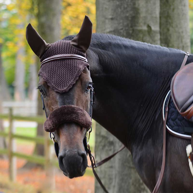 Futerko na nachrapnik Sheepskin Brązowe