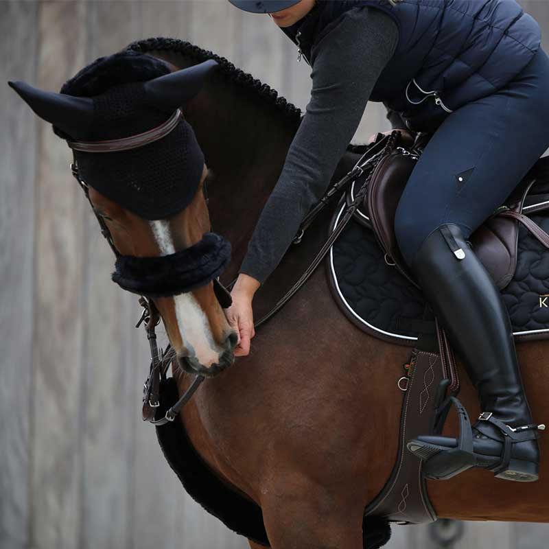 Futerko na nachrapnik Sheepskin Czarne